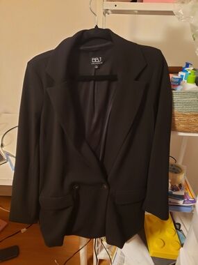 BBJ Black Women's Tailored Blazer Jacket
